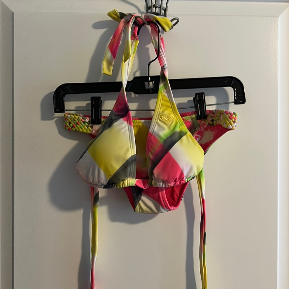 Roxy Reversible Bottom Bikini (Top + Bottom)